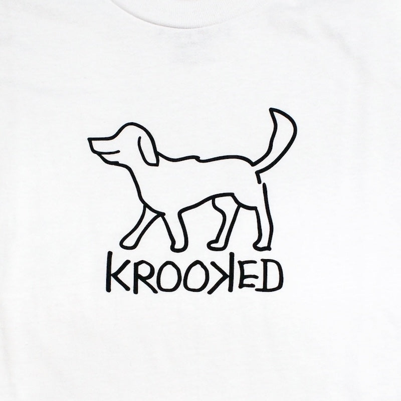 KROOKED Tシャツ "EL PERRO TEE" (White)