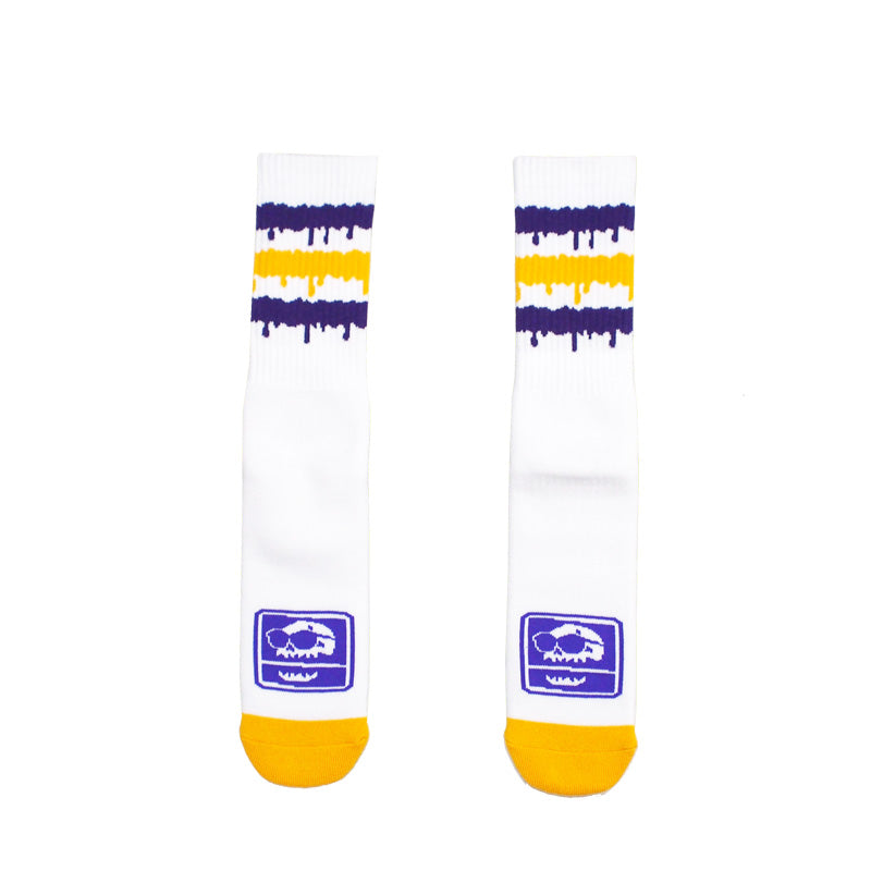 MxMxM　"MxMxM どろどろ HIGHSOX MID"　(White / Yellow)