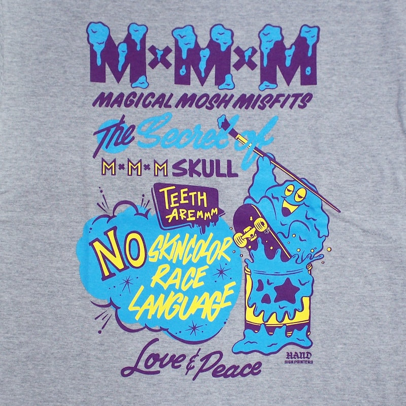 ★30%OFF★ MxMxM "ドクロの秘密TEE" (Gray)