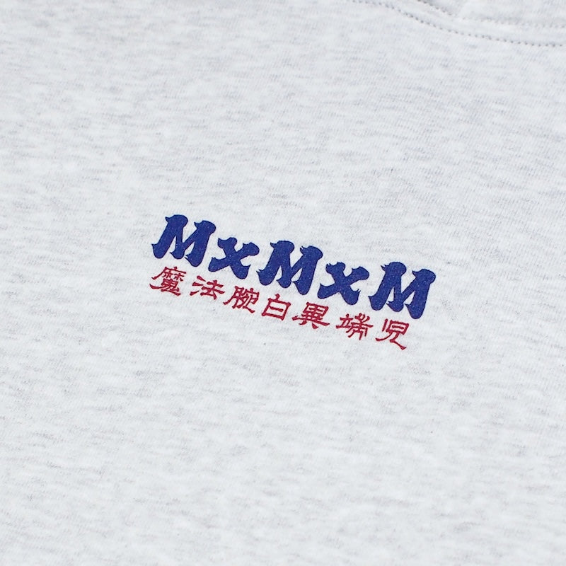 MxMxM “はみだし猫 HOODIE" (Gray)
