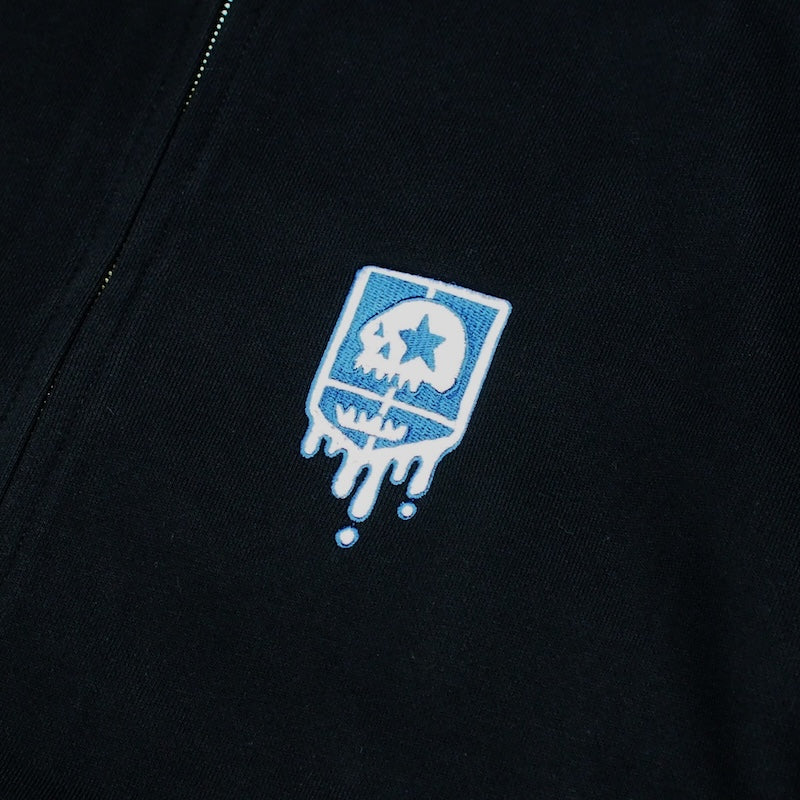 進撃の巨人 x MxMxM "MAGICAL MOSH LEVI ZIP HOODIE" (Black)