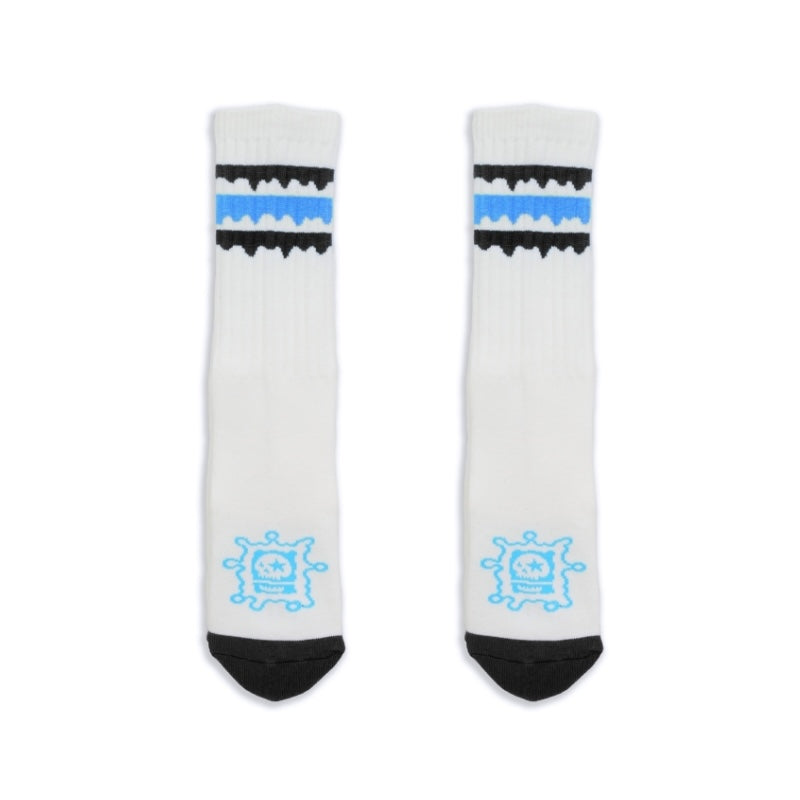 MxMxM "どろどろ MxMxM SOX" (White / Blue)