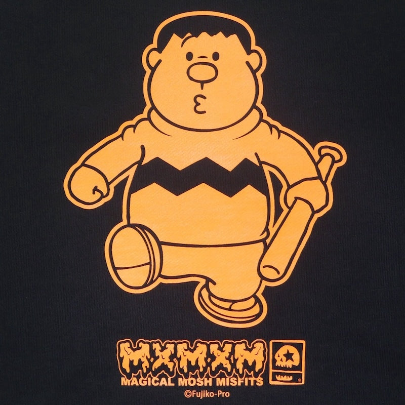 I’m Doraemon ☆ MxMxM “ドラえもんとジャイアンと野球 HOODIE" (Black)