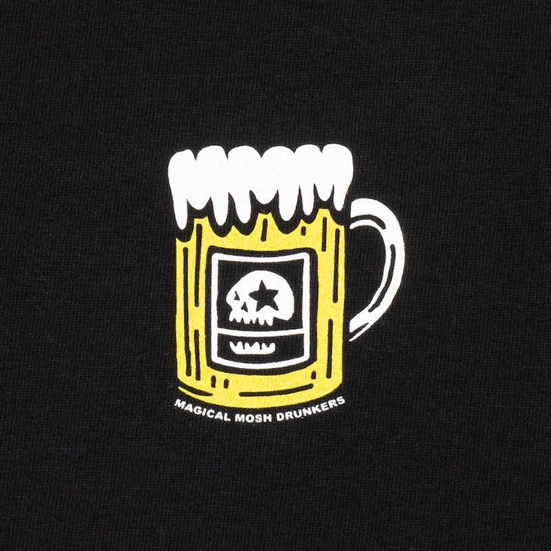 MxMxM Tシャツ MAGICAL MOSH DRUNKERS TEE (Gold) 商品画像 フロントプリント
