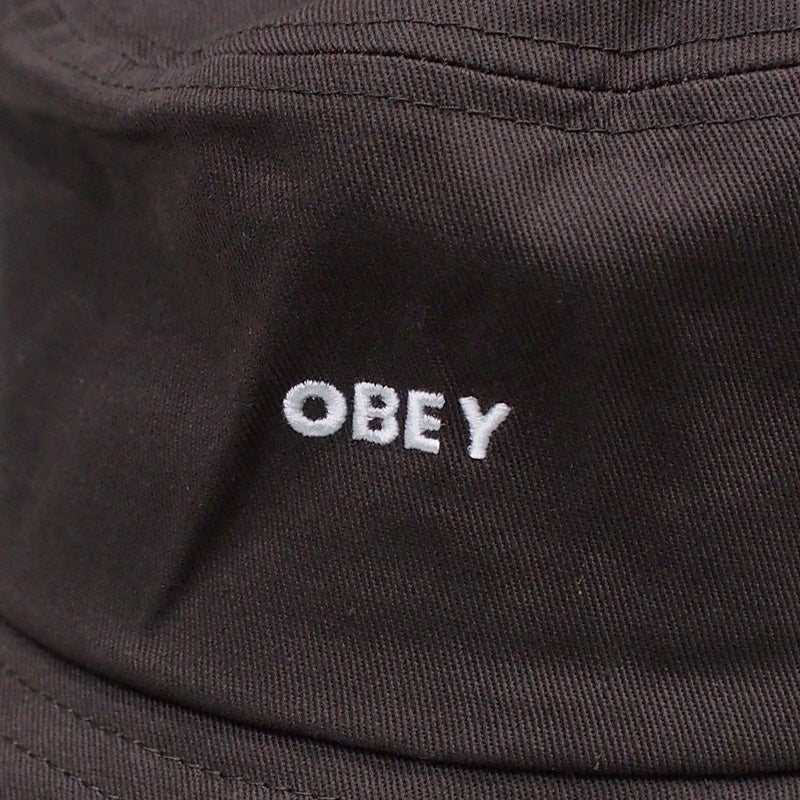 OBEY ハット "BOLD TWILL BUCKET HAT" (Java Brown)