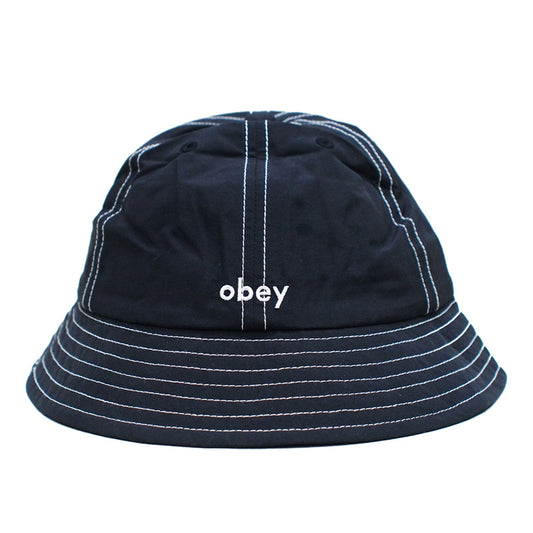 OBEY　ハット　"NOVIO NYLON BUCKET HAT"　(Black)