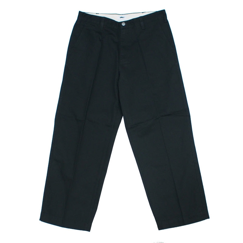 OBEY　パンツ　"BIGWIG CHINO PANT"　(Washed Black)