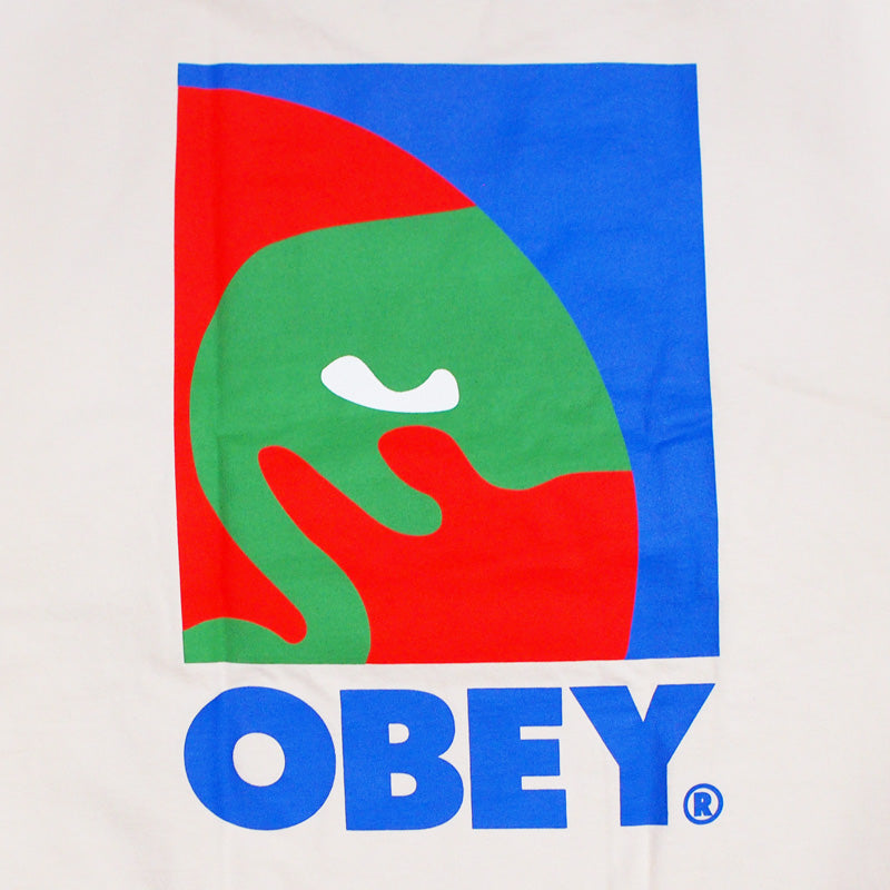OBEY Tシャツ "OBEY CIRCULAR ICON HEAVYWEIGHT BOX TEE" (Sago)