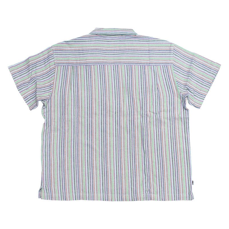 OBEY　S/Sシャツ　"TALBY WOVEN"　(Hydrangea Multi)