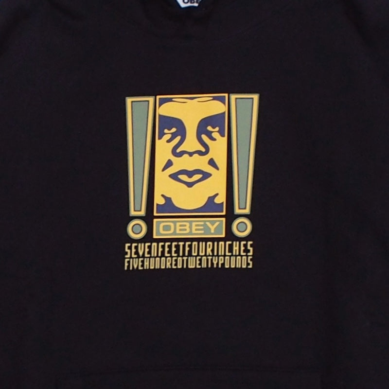 OBEY パーカー "OBEY DOUBLE EXCLAMATION PREMIUM HOOD" (Black)