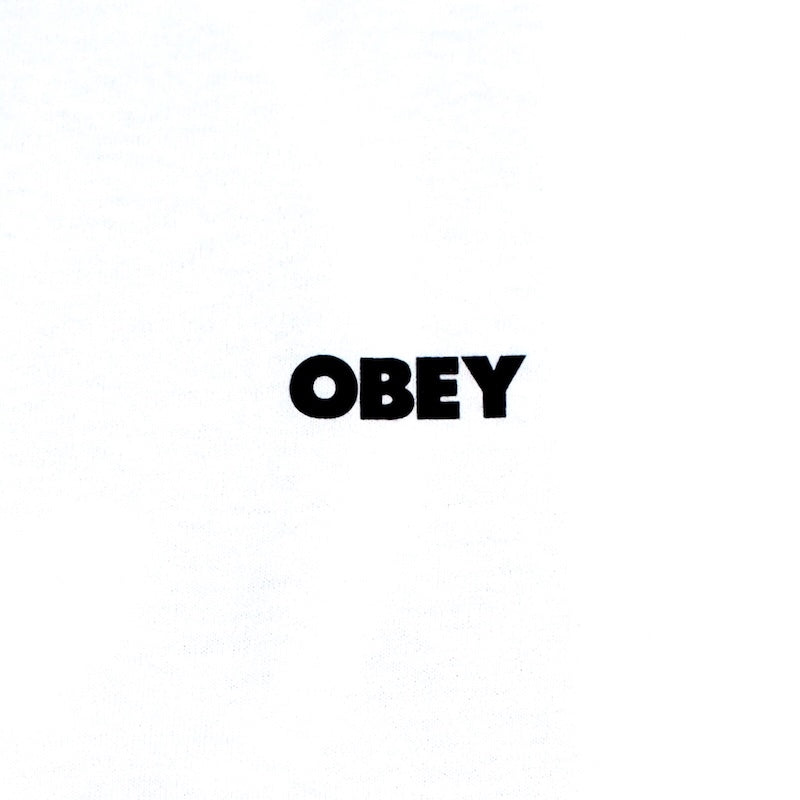 OBEY Tシャツ "OBEY BOLD EYE CLASSIC TEE" (White)