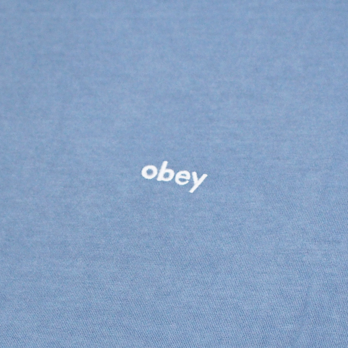 OBEY L/STシャツ "LOWERCASE PIGMENT LS TEE" (Pigment Coronet Blue)
