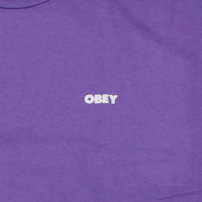 OBEY Tシャツ "OBEY BOLD ICON FACE PIGMENT TEE" (Pigment Imperial Purple)