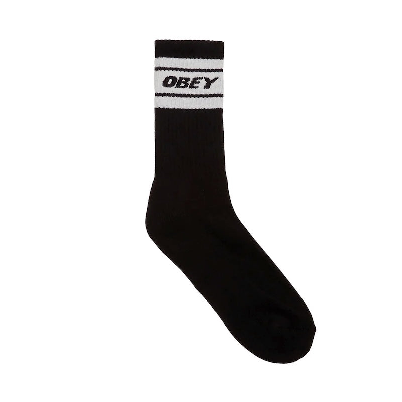 OBEY ソックス "COOPER Ⅱ SOCKS" (Black / White)