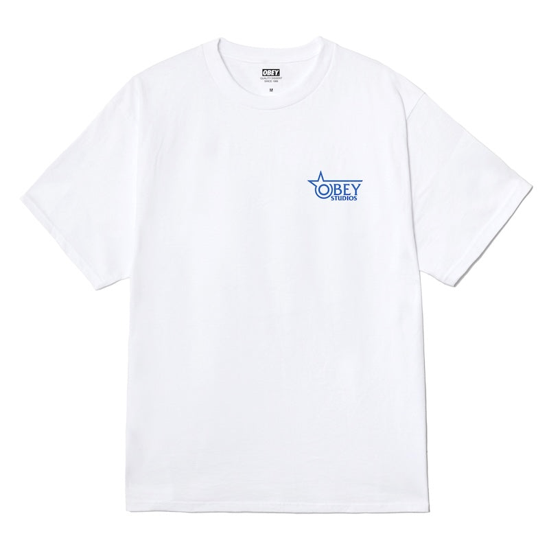 OBEY Tシャツ ABSOLUTELY ABSURD CLASSIC T-SHIRT ホワイト 商品画像 正面