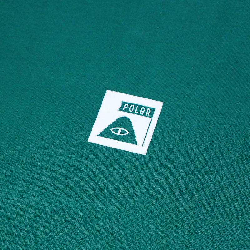 POLeR　Tシャツ　“SUMMIT RELAX FIT TEE"　(Green)