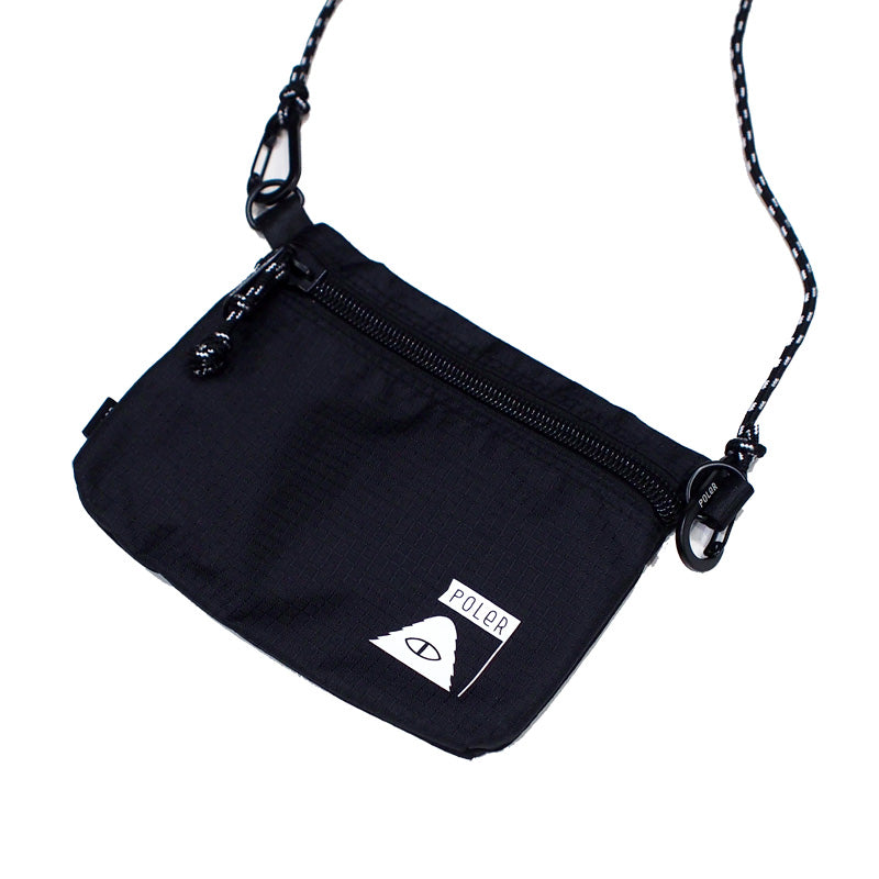 POLeR ポーチ "STUFFABLE POUCH" (Black)
