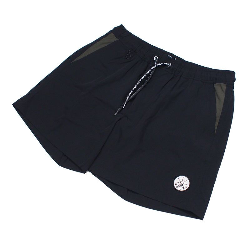 POLeR　ショーツ　"STRETCH 2WAY HYBRID SHORTS"　(Black)