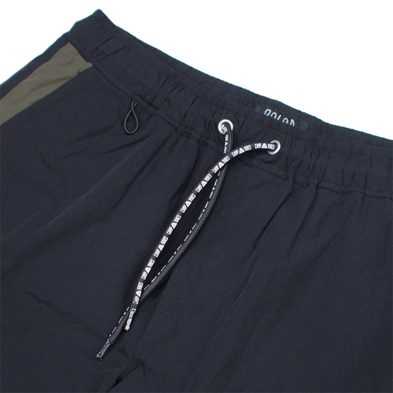 POLeR　ショーツ　"STRETCH 2WAY HYBRID SHORTS"　(Black)