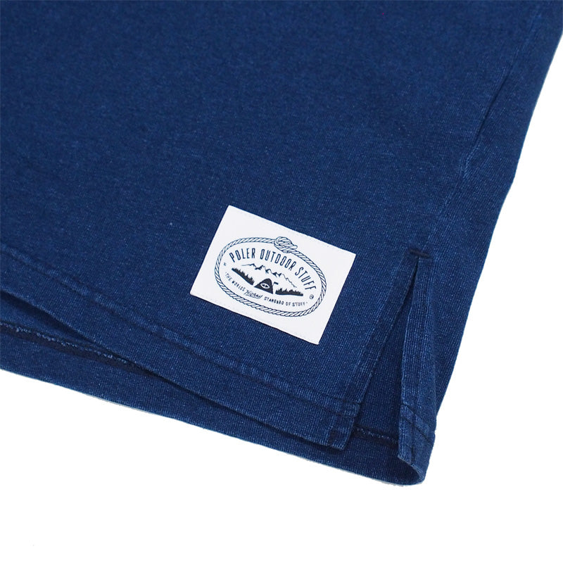 POLeR Tシャツ “PRM WASH POCKET TEE" (Light Blue)