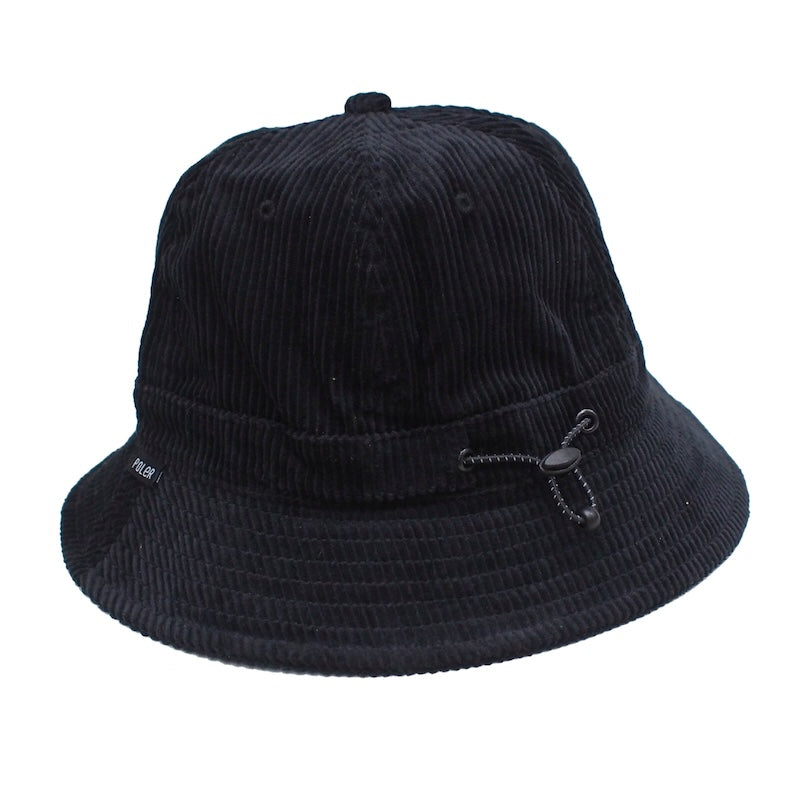 POLeR ハット "CORDUROY BELL HAT" (Black)