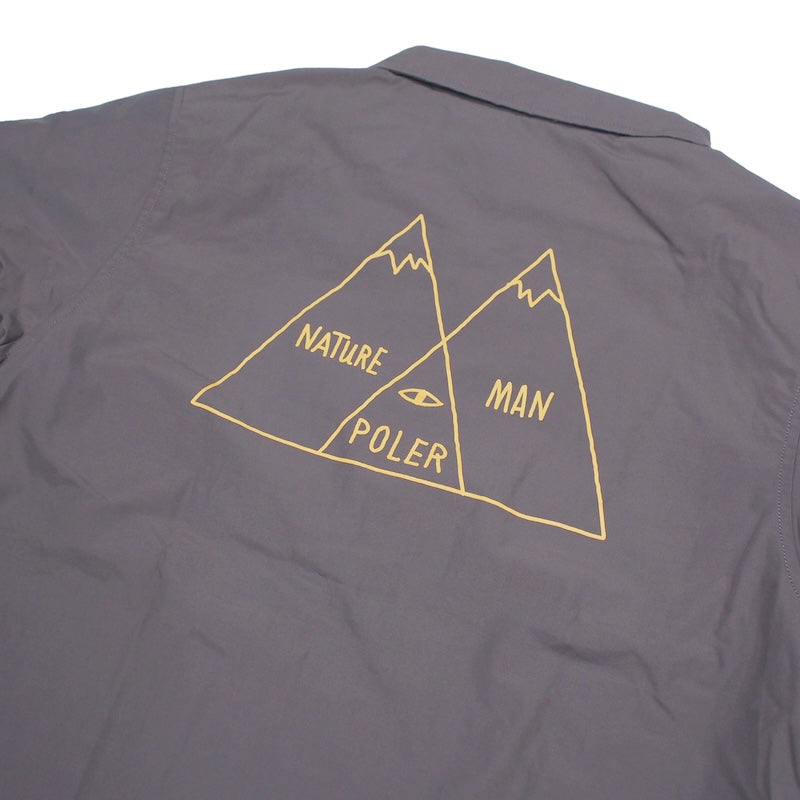 POLeR ジャケット "60/40 COACH JKT" (Gray)