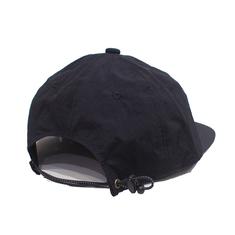 POLeR キャップ "FURRY FONT NYLON 6P CAP" (Black)