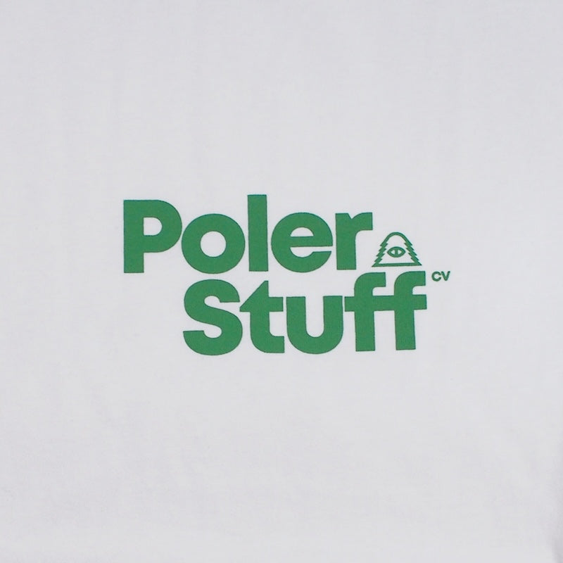 POLeR Tシャツ “POLER STUFF RELAX FIT TEE " (White)