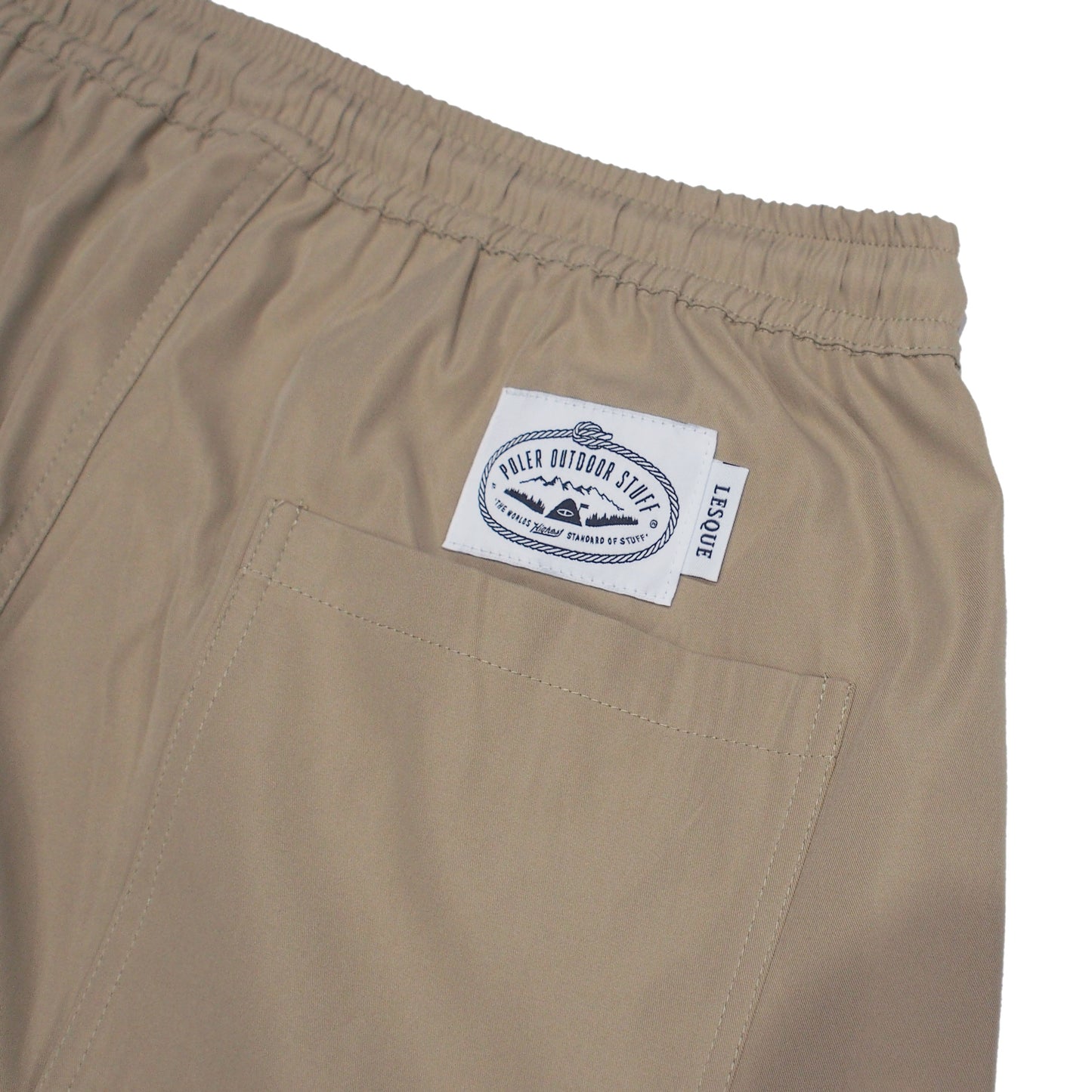 POLeR ✕ Lesque パンツ "RAFU PANTS" (Beige)