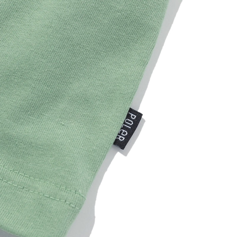 POLeR ✕ Lesque Tシャツ “COTTON TEE" (Sage)