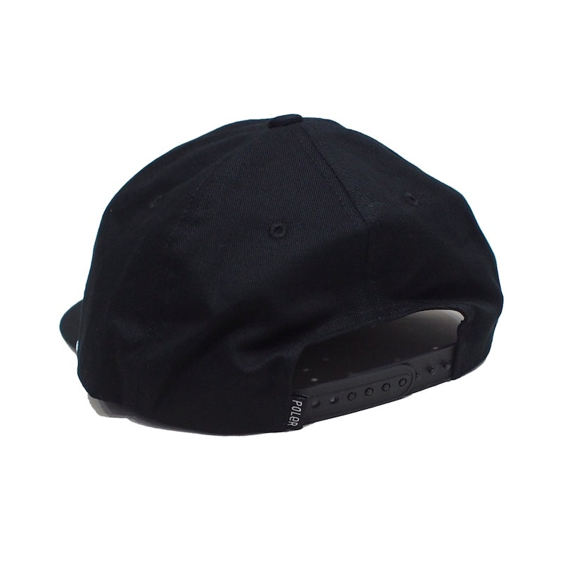 POLeR キャップ "BORING TRUCKER CAP" (Black)