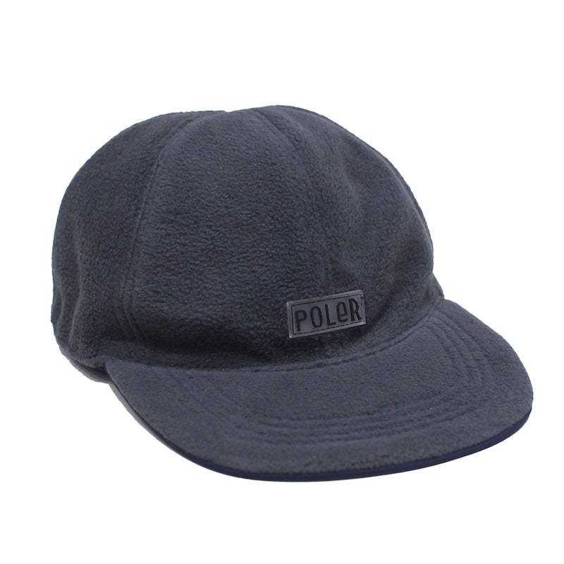 POLeR キャップ "REVERSIBLE FLEECE CAP" (Navy)