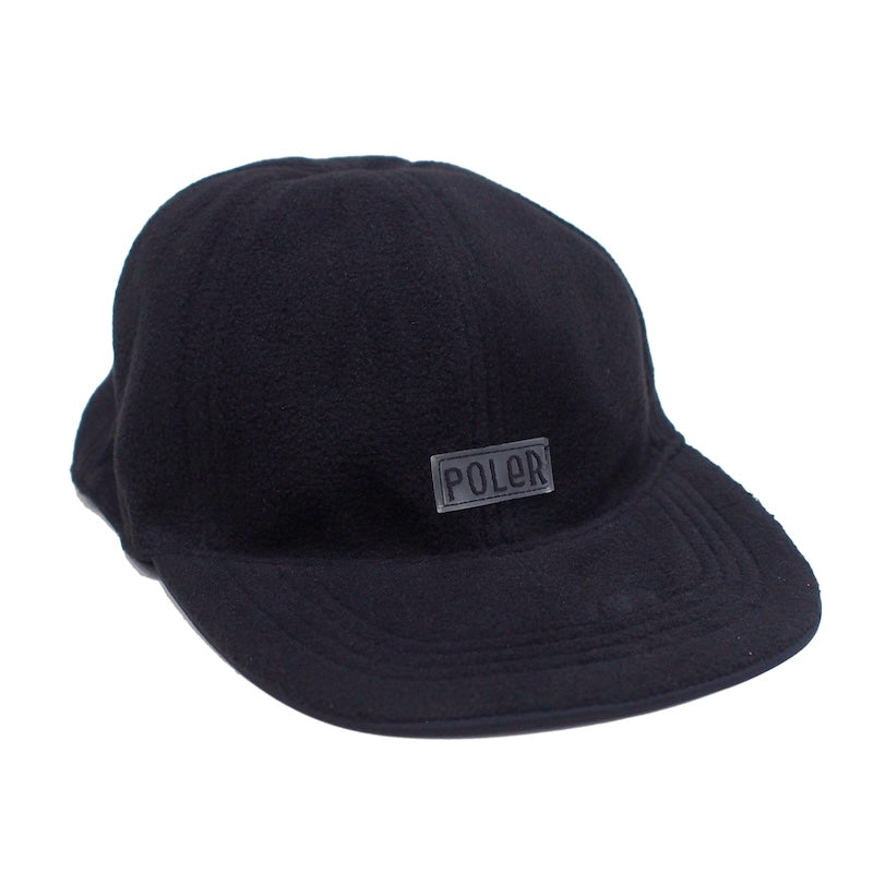 POLeR キャップ "REVERSIBLE FLEECE CAP" (Black)