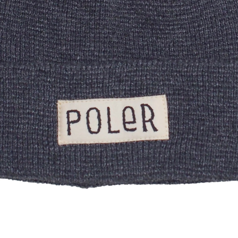 POLeR ビーニー "WORKERMAN BEANIE" (Charcoal)