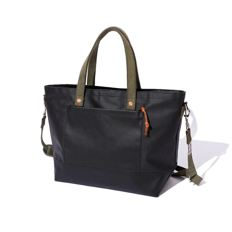 POLeR × WASABI トートバッグ DURABLE TENT TOTE S ブラック