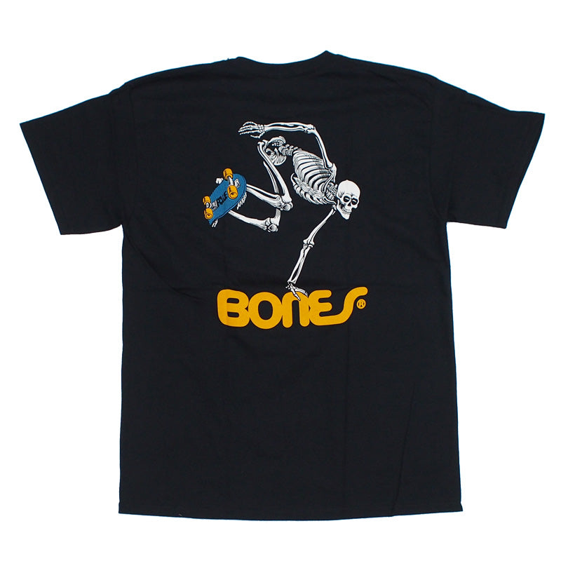 POWELL　Tシャツ　"SKATEBOARD SKELTON TEE"　(Black)