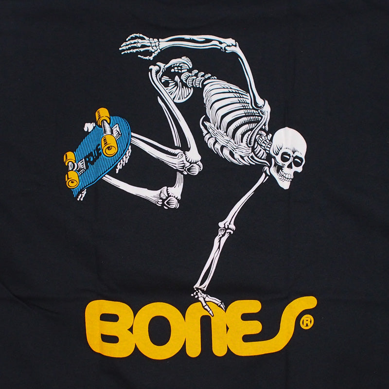 POWELL　Tシャツ　"SKATEBOARD SKELTON TEE"　(Black)