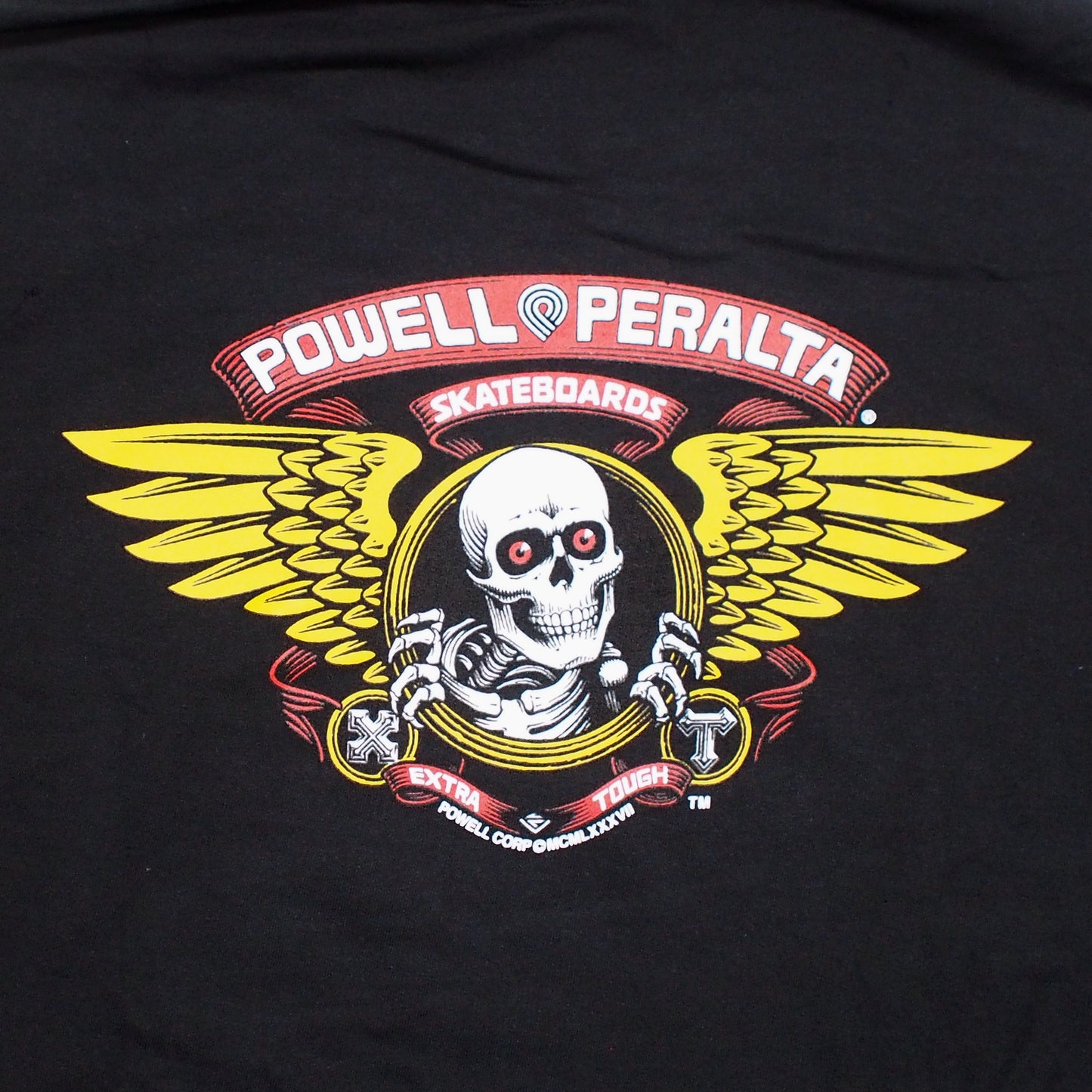 POWELL PERALTA パーカ "WINGED RIPPER PULLOVER HOODY" (Black)