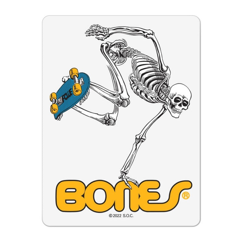 POWELL PERALTA ステッカー SKATEBOARDING SKELETON STICKER 4' 商品画像