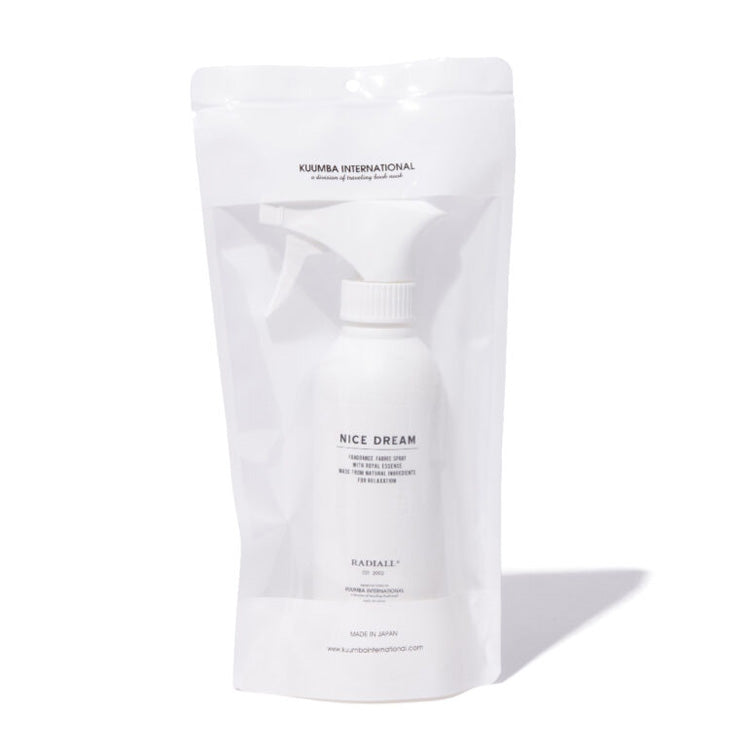 RADIALL×KUUMBA ファブリックスプレー "NICE DREAM FABRIC SPRAY"