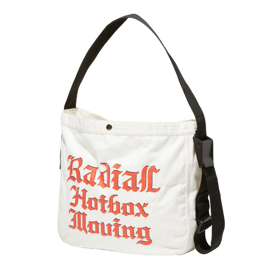 RADIALL　バッグ　"HOT BOX NEWSPAPER BAG"　(White)