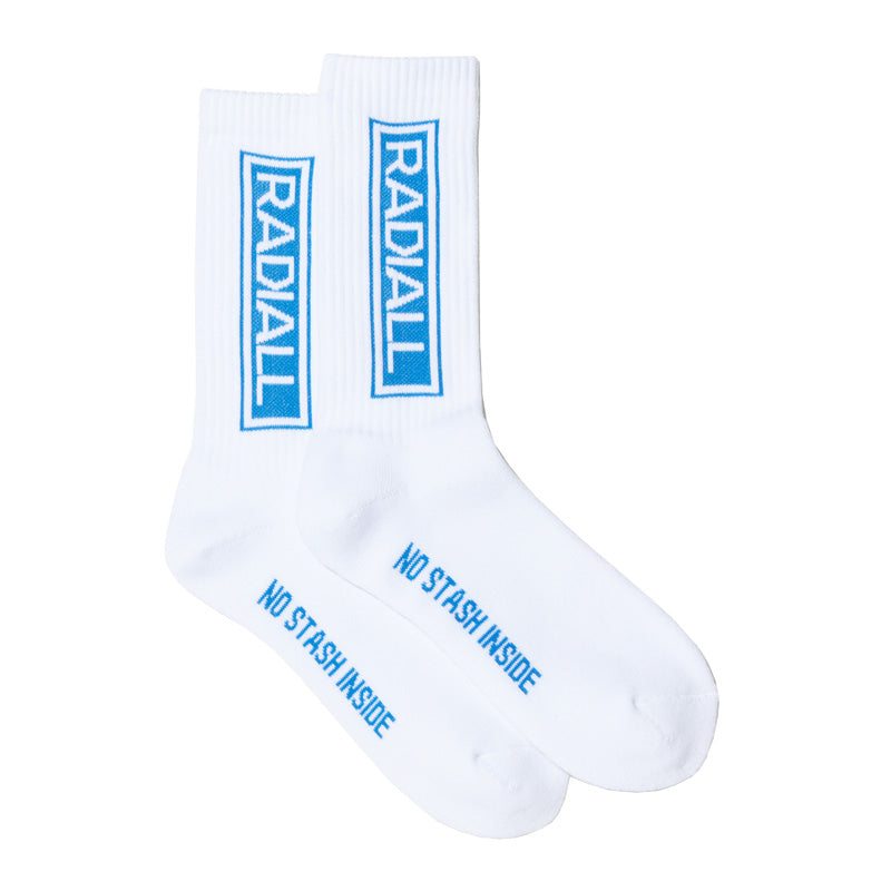 RADIALL　ソックス　"WHEELS 1PAC SOX LONG / DRALON"　(White)