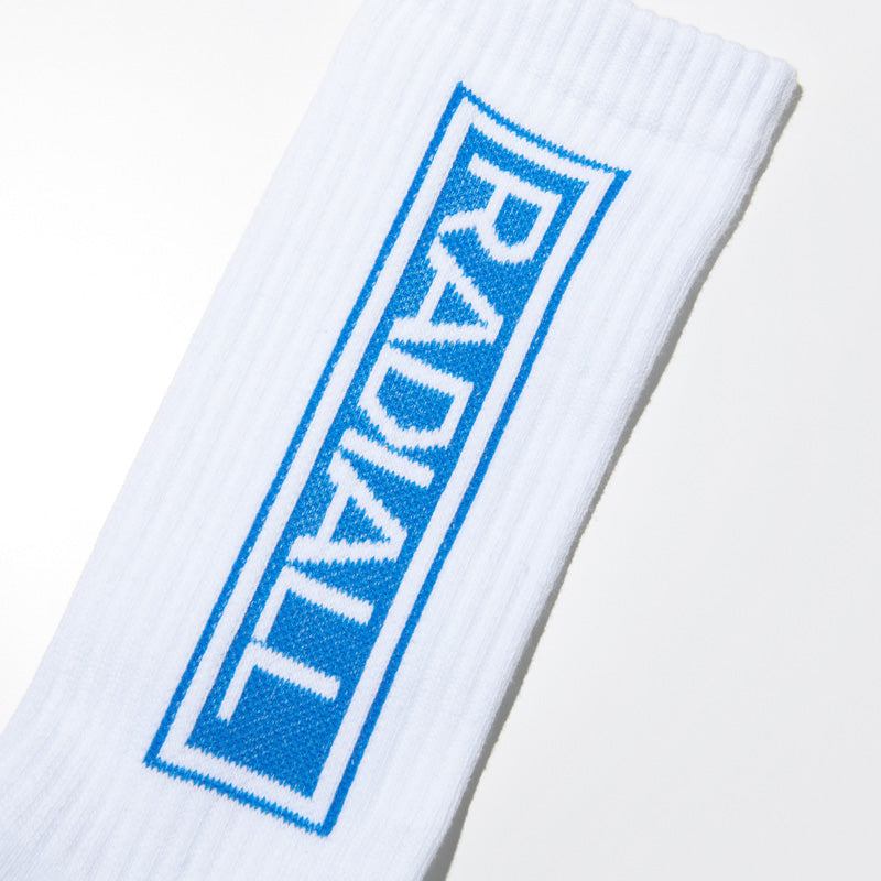 RADIALL　ソックス　"WHEELS 1PAC SOX LONG / DRALON"　(White)