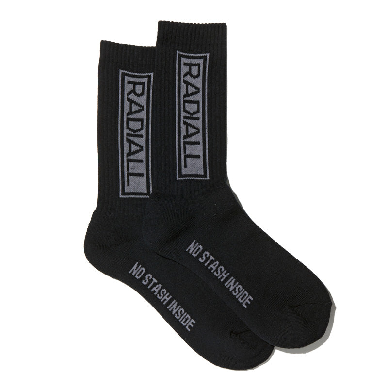 RADIALL　ソックス　"WHEELS 1PAC SOX LONG / DRALON"　(Black)