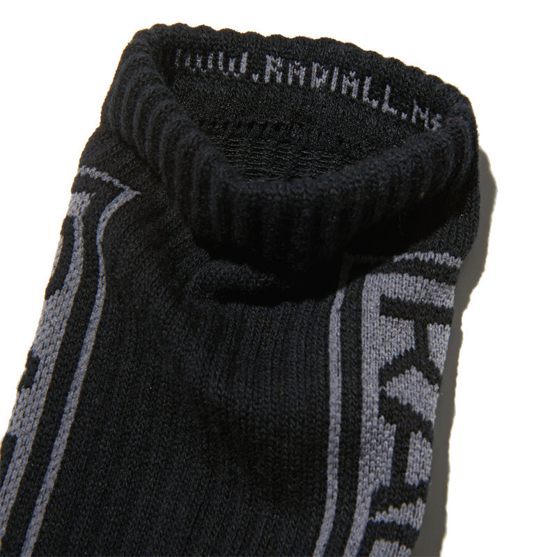 RADIALL　ソックス　"WHEELS 1PAC SOX LONG / DRALON"　(Black)