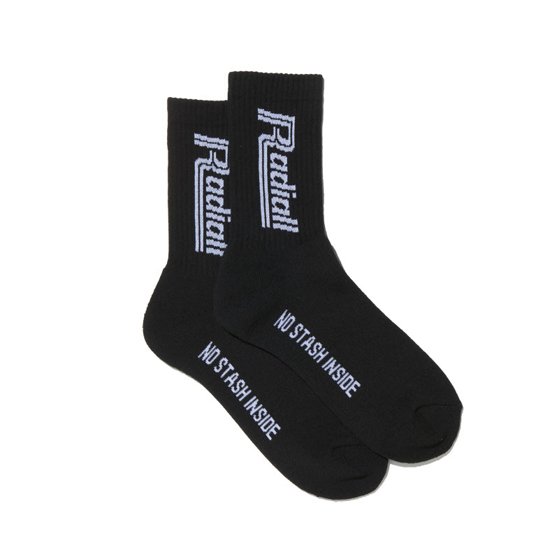 RADIALL　ソックス　" TRUCKS 1PAC SOX MID / DRALON"　(Black)