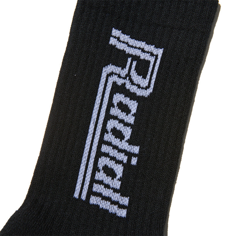 RADIALL　ソックス　" TRUCKS 1PAC SOX MID / DRALON"　(Black)