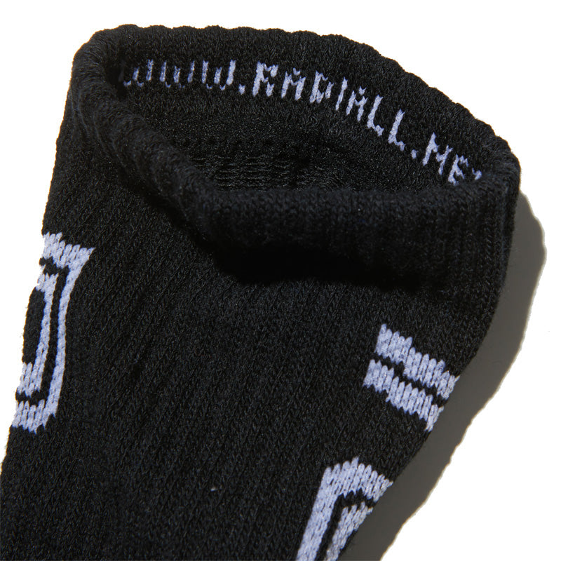 RADIALL ソックス " TRUCKS 1PAC SOX MID / DRALON" (Black)