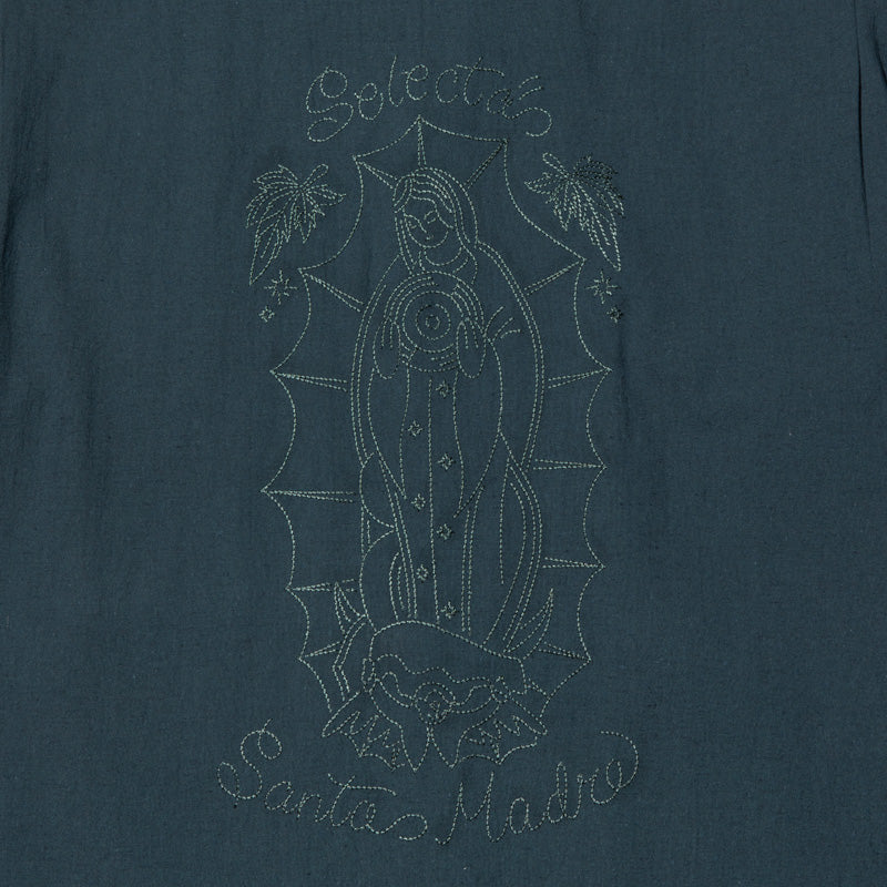 RADIALL L/Sシャツ "SANTA MADRE OPEN COLLARED SHIRT L/S" (Green)