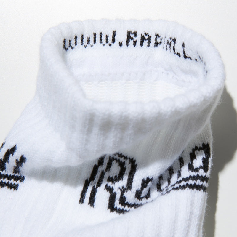 RADIALL ソックス " TRUCKS 1PAC SOX SHORT / DRALON" (White)